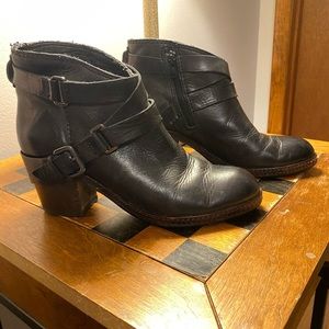 Apepazza Leather Ankle Boots 8.5